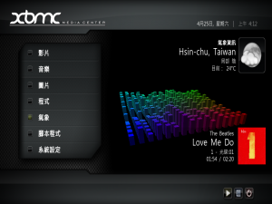 XBMC的音樂播放