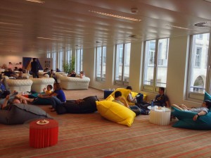 Lounge space in Mozilla Summit